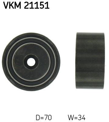 SKF Vezetőgörgő, vezérműszíj VKM21151_SKF